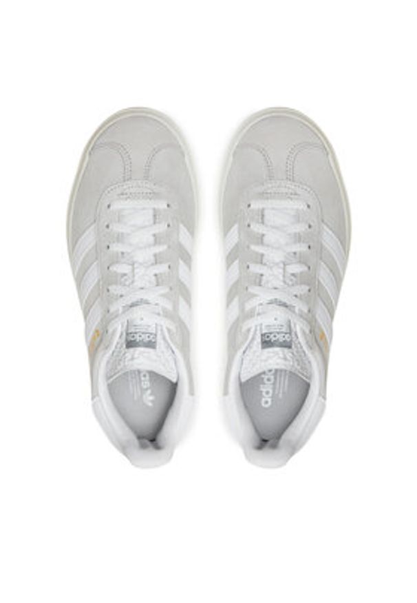 Adidas - adidas Sneakersy Gazelle Bold HQ6893 Szary. Kolor: szary. Materiał: skóra, zamsz. Model: Adidas Gazelle