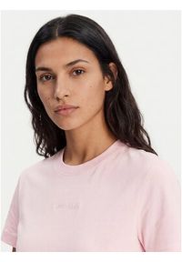 Calvin Klein T-Shirt LV044C905G Różowy Regular Fit. Kolor: różowy. Materiał: bawełna #4