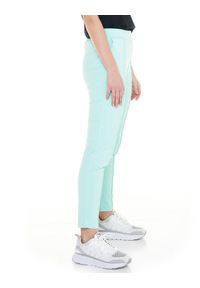 LEONE 1947 APPAREL - Damskie joggery ze ściągaczem Basic. Kolor: niebieski. Materiał: tkanina. Sport: fitness