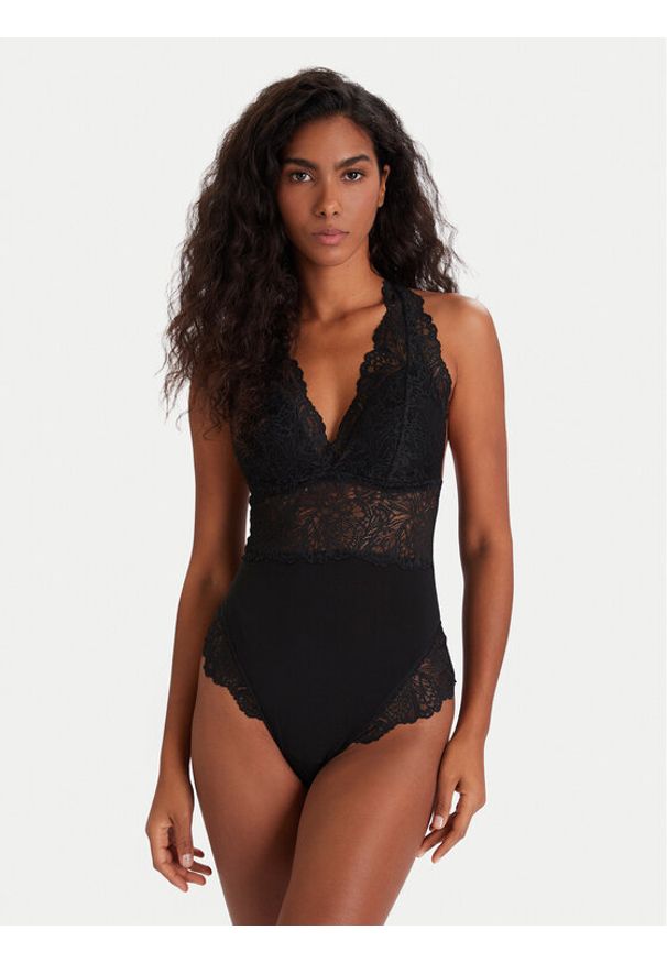 Hunkemöller Body Posie 302452 Czarny. Kolor: czarny. Materiał: syntetyk