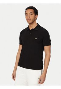 Lacoste Polo PH0897 Czarny Regular Fit. Typ kołnierza: polo. Kolor: czarny. Materiał: bawełna #1