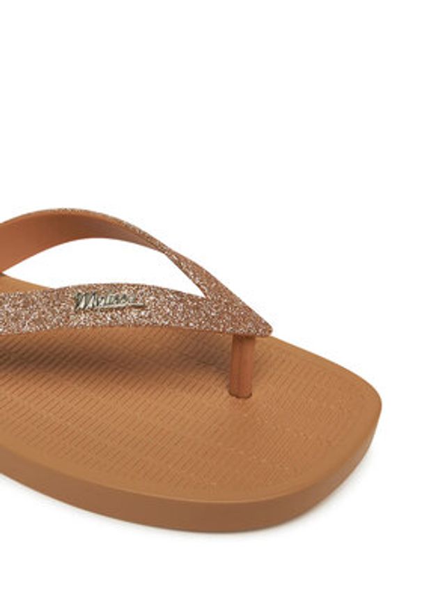 melissa - Melissa Japonki Melissa Sun Long Beach II Ad 35781 Brązowy. Kolor: brązowy