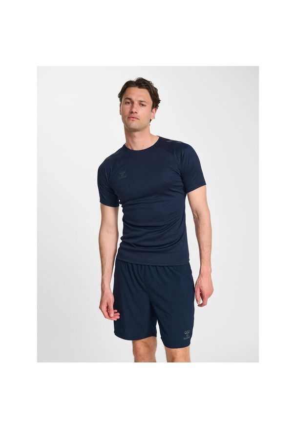 Koszulka Hummel Pro. Kolor: niebieski. Sport: koszykówka