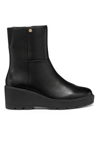 Geox Botki D Miereille D563VA 00043 C9999 Czarny. Kolor: czarny. Materiał: skóra #1