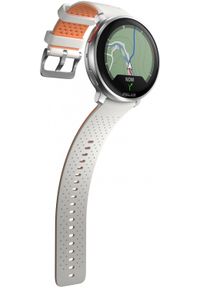 POLAR - Zegarek sportowy Polar Vantage V3 srebrno-morelowy S-L. Kolor: pomarańczowy, srebrny, wielokolorowy. Materiał: polar. Styl: sportowy #2