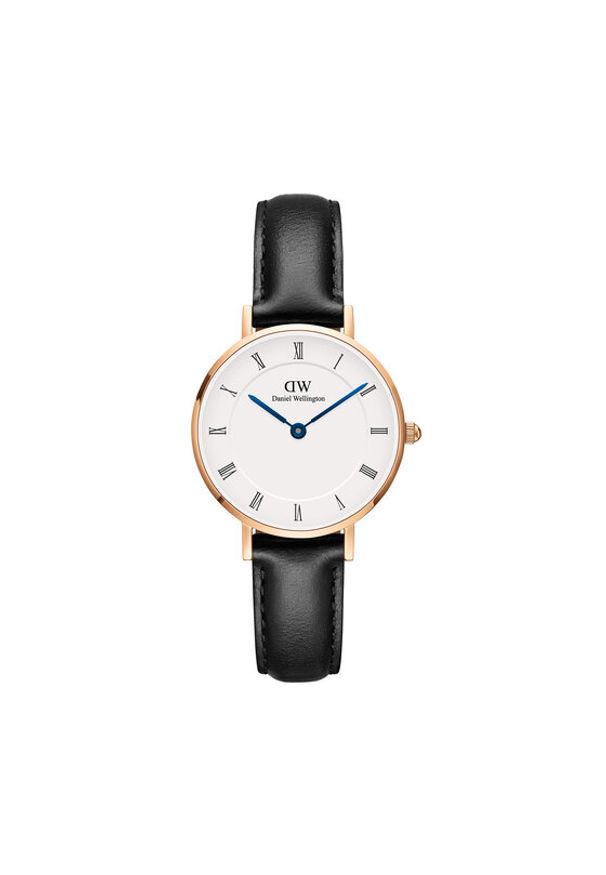 Daniel Wellington Zegarek Petite Roman Numerals Shieffield DW00100683 Czarny. Kolor: czarny