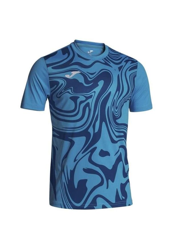 Koszulka sportowa Joma Lion II niebieska XL. Kolor: niebieski. Sport: piłka nożna
