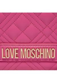 Love Moschino - LOVE MOSCHINO Torebka JC4079PP1ILA0615 Różowy. Kolor: różowy. Materiał: skórzane