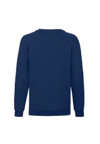 FRUIT OF THE LOOM - Bluza Dziecięca Classic Raglan. Kolor: niebieski. Długość rękawa: raglanowy rękaw