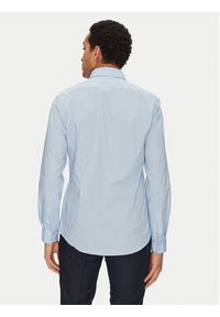 Calvin Klein Koszula K10K114299 Błękitny Slim Fit. Kolor: niebieski. Materiał: bawełna