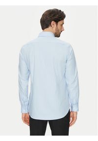 Michael Kors Koszula MK0DS01501 Błękitny Slim Fit. Kolor: niebieski. Materiał: bawełna #4