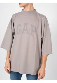 Yeezy Gap Engineered by Balenciaga - Yeezy Gap Engineered By Balenciaga T-Shirt "Dove" | 719615 TMVQ2 | Mężczyzna | Szary. Kolor: szary. Materiał: bawełna. Wzór: nadruk #3