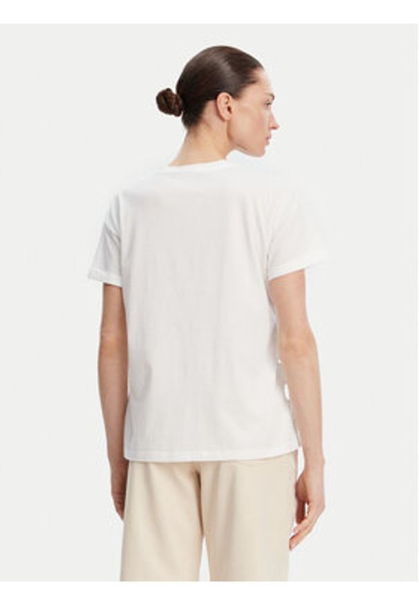 Liu Jo T-Shirt WA5007 JS923 Biały Relaxed Fit. Kolor: biały. Materiał: bawełna