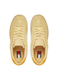 Tommy Jeans Sneakersy The Greenwich Flatform Suede EN0EN02734 Żółty. Kolor: żółty. Materiał: zamsz, skóra