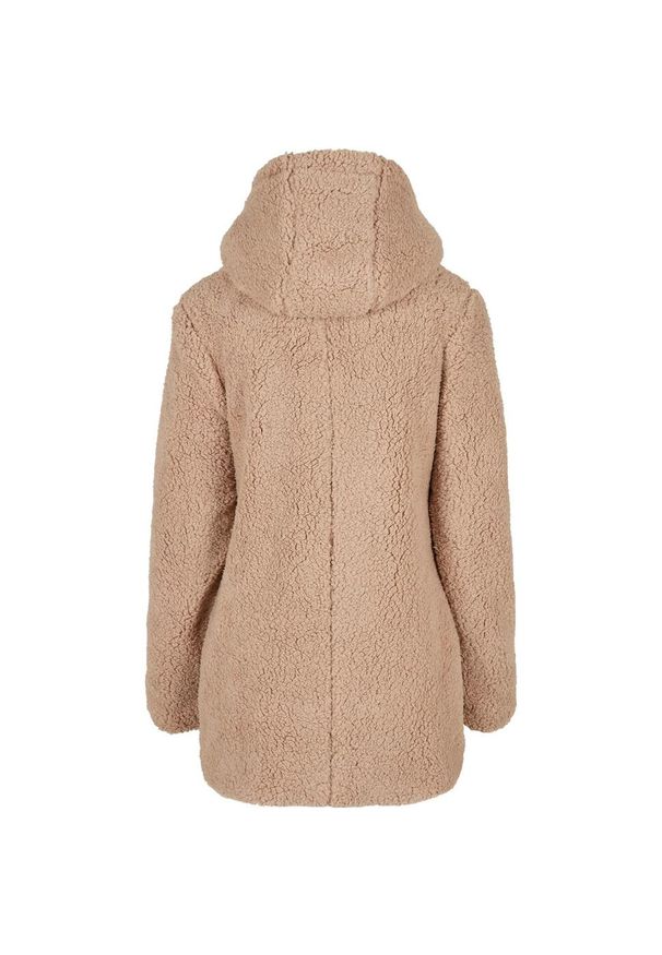 Urban Classics - Damska Kurtka Sherpa. Kolor: pomarańczowy. Sezon: zima