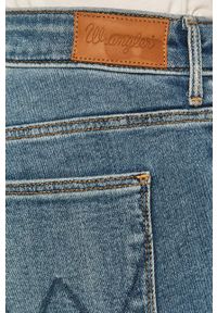 Wrangler jeansy Skinny Sweet Vintage damskie regular waist. Kolor: niebieski. Styl: vintage #4