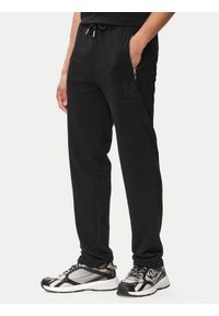 Karl Lagerfeld - KARL LAGERFELD Spodnie dresowe 705019 563900 Czarny Regular Fit. Kolor: czarny. Materiał: bawełna #1