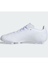 Adidas - Buty piłkarskie adidas Predator League L Jr Fg IG7749 białe. Zapięcie: sznurówki. Kolor: biały. Materiał: syntetyk. Sport: piłka nożna #5