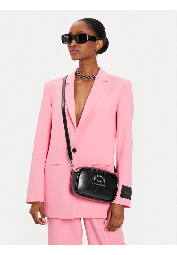 Karl Lagerfeld - KARL LAGERFELD Torebka 245W3096 Czarny. Kolor: czarny. Materiał: skórzane