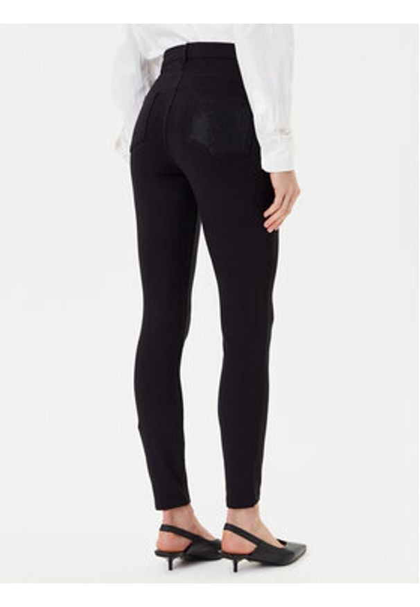 Liu Jo Sport Spodnie materiałowe TF5129 JS182 Czarny Regular Fit. Kolor: czarny. Materiał: wiskoza. Styl: sportowy