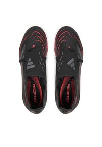 Adidas - adidas Buty do piłki nożnej Predator League Fold-Over TongueID1322 Czarny. Kolor: czarny. Materiał: skóra #6