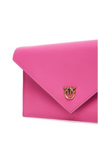 Pinko - PINKO Torebka Flat Purse Mini AI 25-26 PCPL 105347 A0F1 Różowy. Kolor: różowy. Materiał: skórzane #3