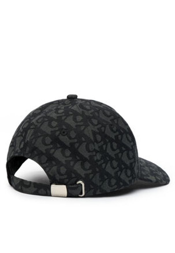 Calvin Klein Czapka z daszkiem Logo Jacquard LV04G5066G Czarny. Kolor: czarny. Materiał: poliester