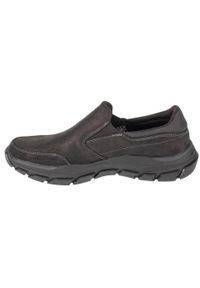 skechers - Buty do chodzenia męskie, Respected - Calum. Kolor: czarny. Sport: turystyka piesza