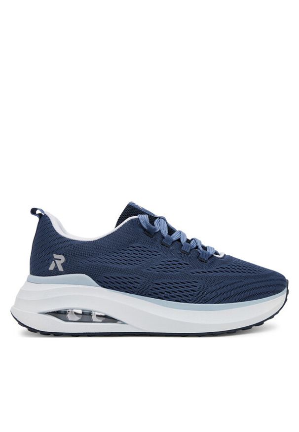 Rieker Revolution Lifestyle Sneakersy W2701-14 Granatowy. Kolor: niebieski. Materiał: materiał