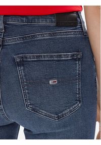 Tommy Jeans Jeansy Sylvia DW0DW17153 Granatowy Skinny Fit. Kolor: niebieski