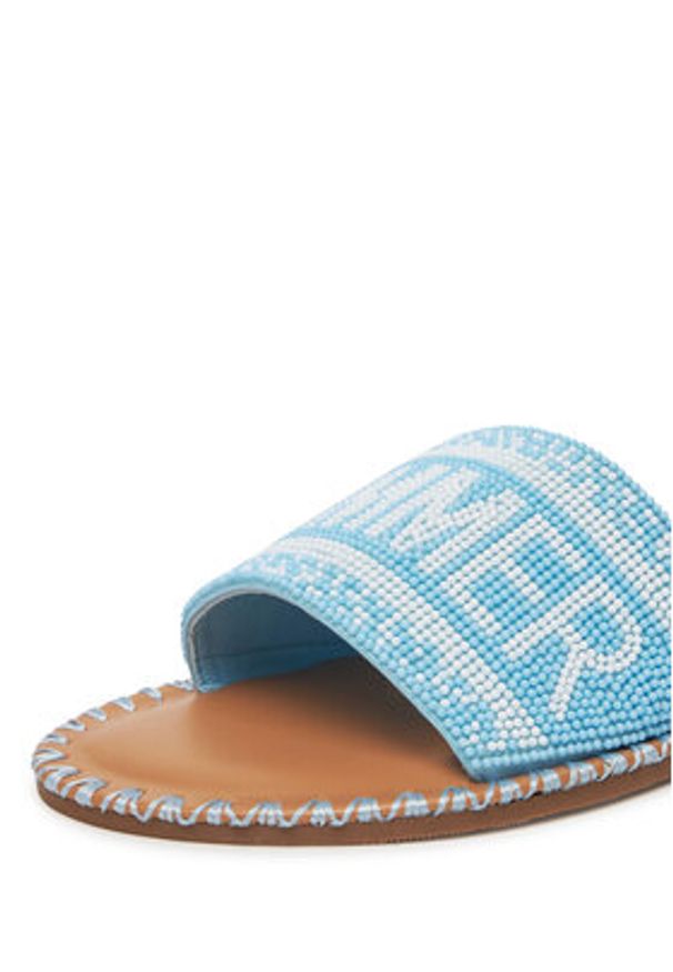 DeeZee Klapki E3316-1 Niebieski. Kolor: niebieski. Materiał: syntetyk