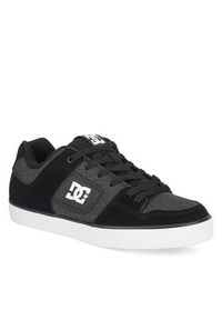 DC Shoes Sneakersy PURE 300660-KWT Czarny. Kolor: czarny. Materiał: skóra #7