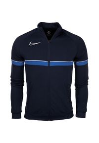 Bluza sportowa męska Nike Dri-FIT Academy 21 Knit Track Jacket. Kolor: niebieski. Technologia: Dri-Fit (Nike)