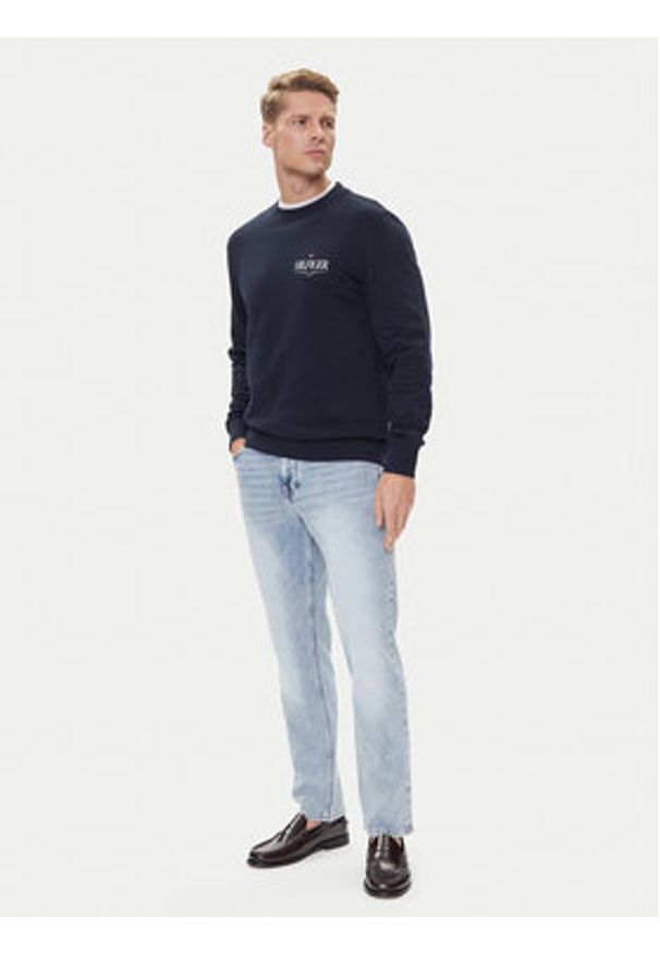 TOMMY HILFIGER - Tommy Hilfiger Jeansy Denton MW0MW39651 Niebieski Straight Fit. Kolor: niebieski