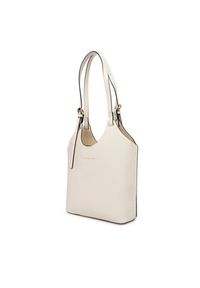 TOMMY HILFIGER - Tommy Hilfiger Torebka Th Modern Mini Tote AW0AW18617 Beżowy. Kolor: beżowy. Materiał: skórzane #2