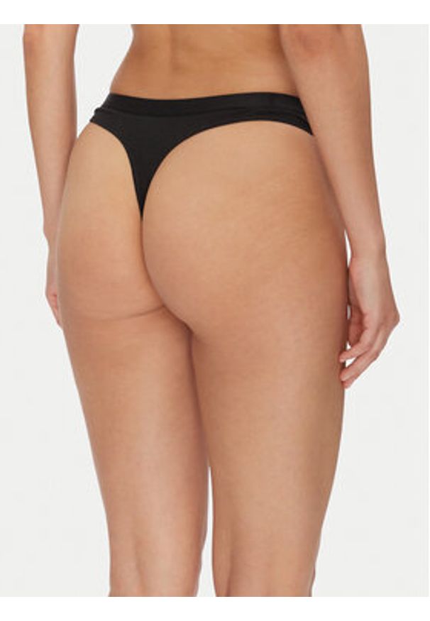 TOMMY HILFIGER - Tommy Hilfiger Komplet 5 par stringów UW0UW05642 Czarny. Kolor: czarny. Materiał: bawełna