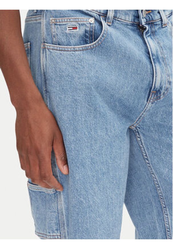 Tommy Jeans Jeansy Jamie DM0DM21326 Niebieski Loose Fit. Kolor: niebieski