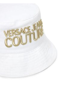Versace Jeans Couture Kapelusz 78VAZK04 Biały. Kolor: biały. Materiał: bawełna, materiał