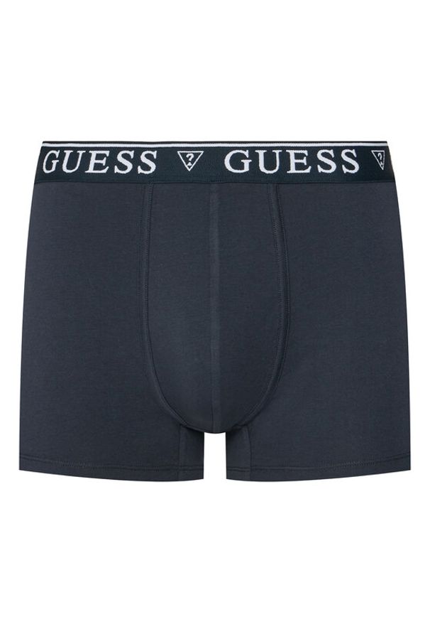 Guess Bokserki U4YF00 KCD31 Granatowy. Kolor: niebieski. Materiał: bawełna