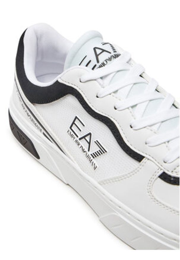 EA7 Emporio Armani Sneakersy X8X173 XK374 U026 Biały. Kolor: biały. Materiał: skóra