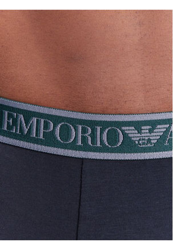 Emporio Armani Underwear Komplet 3 par bokserek EM000259 AF10779 MB254 Granatowy. Kolor: niebieski. Materiał: bawełna