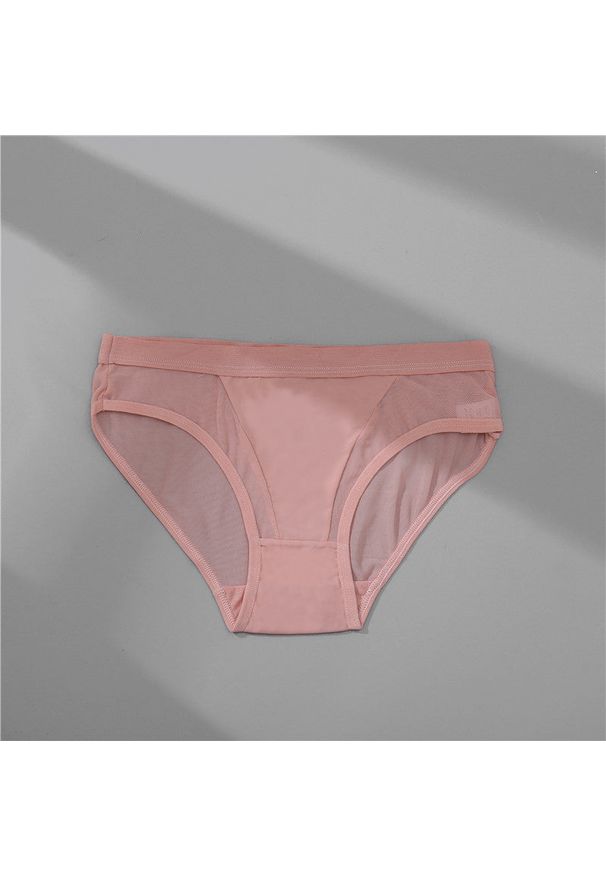 Intica - Figi z siateczki przewiewne i elastyczne Etsuyo. Kolor: różowy. Materiał: tkanina