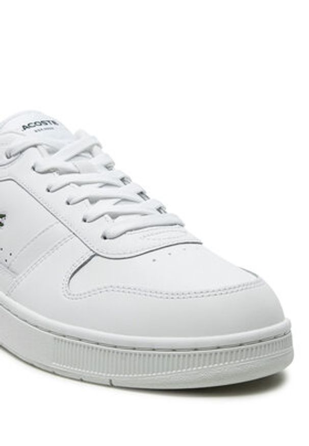 Lacoste Sneakersy 748SMA0031 Biały. Kolor: biały. Materiał: skóra