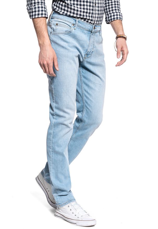 Lee - LEE RIDER MĘSKIE SPODNIE JEANSOWE BLEACHED CODY L701NLUH 112117640