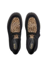 Clarks Półbuty Torhill Bee 26181189 Brązowy. Kolor: brązowy. Materiał: zamsz, skóra