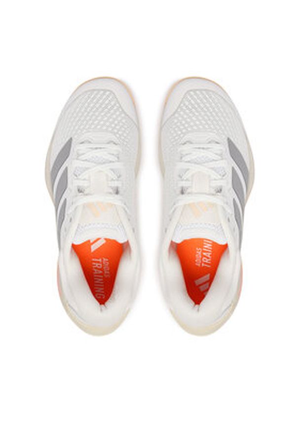 Adidas - adidas Buty na siłownię Dropset 4 Training JR4666 Biały. Kolor: biały. Materiał: materiał. Sport: fitness