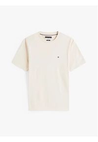 TOMMY HILFIGER - Tommy Hilfiger T-Shirt Ess Seasonal MW0MW39995 Beżowy Regular Fit. Kolor: beżowy. Materiał: bawełna #3