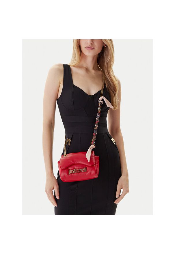 Torebka Just Cavalli. Kolor: czerwony