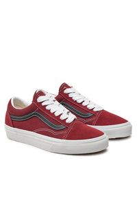 Vans Tenisówki Old Skool VN0A2Z42MDB1 Czerwony. Kolor: czerwony. Materiał: skóra, zamsz #5