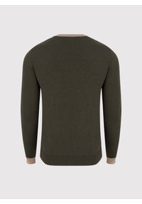 Pako Lorente - PAKO LORENTE – Melanżowy sweter męski. Materiał: bawełna, kaszmir. Długość rękawa: krótki rękaw. Wzór: melanż. Sezon: jesień